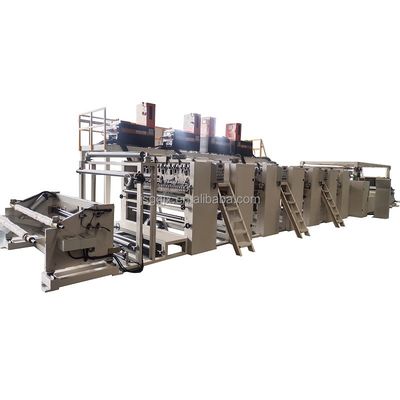 Línea de producción de material compuesto de filtración de aire de carbono activo