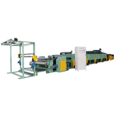 Máquina de recubrimiento de alfombras de puntos antiespuma controlada por PLC para la producción de material de embalaje