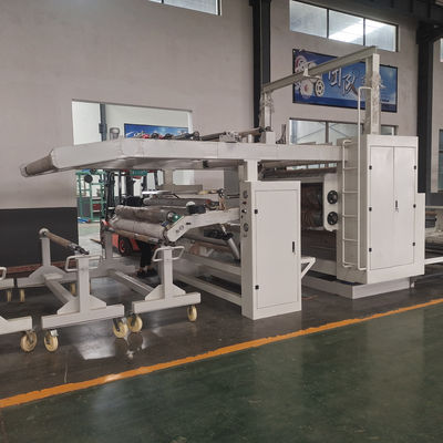 Máquina de laminación de pegamento de fusión en caliente 2800mm para ropa interior Tejidos no tejidos 7500 KG