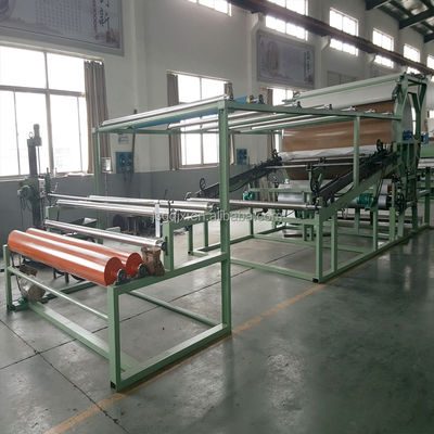 Máquina de laminación de tejidos no tejidos con pegamento a base de agua y estiramiento de placas de aguja