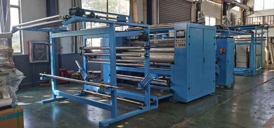 Tipo de embalaje de película Control PLC PUR Máquina de laminación de pegamento de fusión en caliente para cortinas