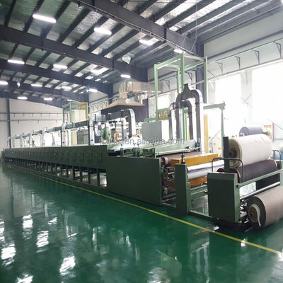 Máquina de desodorante de esponja de cuero con accionamiento eléctrico para productos laminados con llama