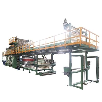 Máquina de fabricación de alfombras de espuma y tejidos no tejidos de 12000 W PLC personalizada Máquina de laminación de llama