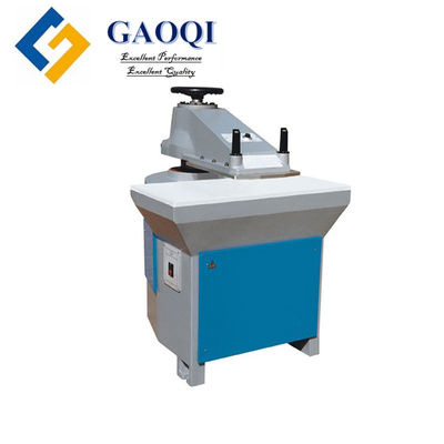 Máquina de corte de cuero de tamaño pequeño con brazo giratorio con clicker de prensa con capacidad de peso de 750 kg