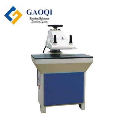 Máquina de corte de cuero de tamaño pequeño con brazo giratorio con clicker de prensa con capacidad de peso de 750 kg