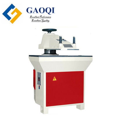 Máquina de corte de cuero de tamaño pequeño con brazo giratorio con clicker de prensa con capacidad de peso de 750 kg