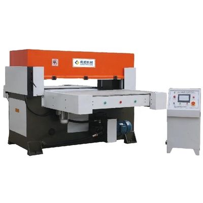 Máquina de corte automática de pieles con clicker de 100T con fuerza de corte máxima
