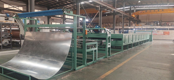 Máquina de recubrimiento de puntos de PVC / silicio con doble estilo de transición y cinturón de malla de aguja
