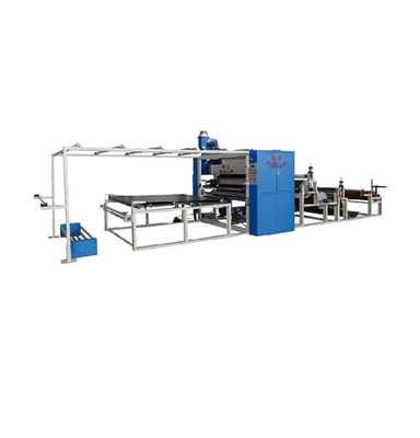 15000mm*2450mm*3800mm Máquina de laminación por llama para el proceso de laminación por llama de corduroy