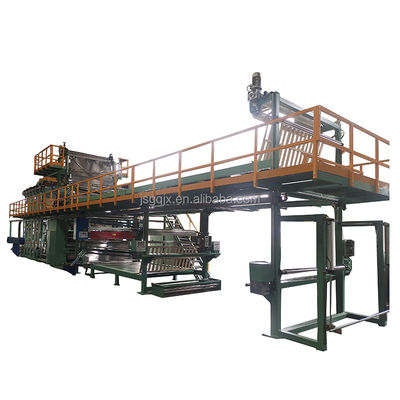 15000mm*2450mm*3800mm Máquina de laminación por llama para el proceso de laminación por llama de corduroy