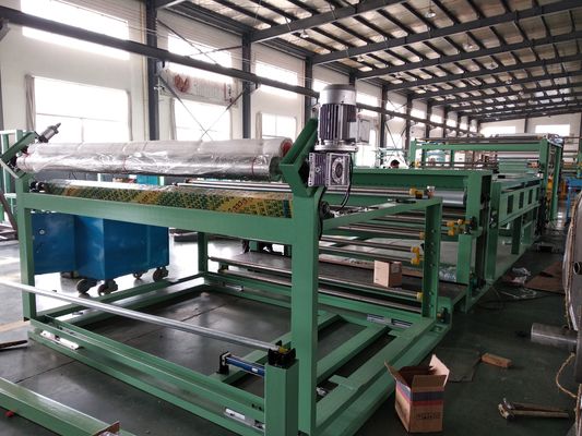 12000mm*2400mm*2000mm Máquina de recubrimiento de puntos no resbaladizos para alfombras y beneficios