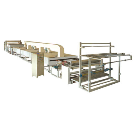 Máquina de recubrimiento de silicona / PVC / caucho de 15M de longitud de horno para telas antideslizantes