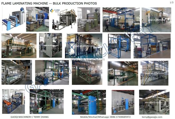 Máquina de laminación de llama personalizable para la empresa de publicidad interior de automóviles