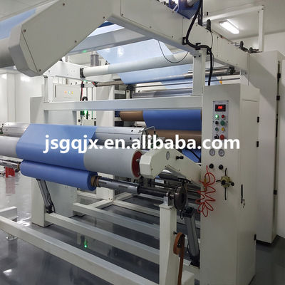 Máquina de laminado automática PUR de fusión en caliente para la fabricación de laminados de tejidos de plantas