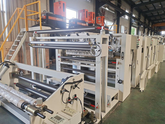 Máquina de laminado automático de tejidos de recubrimiento con adhesivo fundido en caliente y polvo de dispersión
