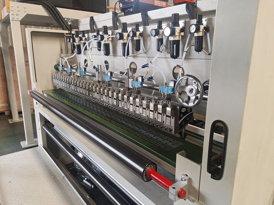 Máquina de laminado automático de tejidos de recubrimiento con adhesivo fundido en caliente y polvo de dispersión