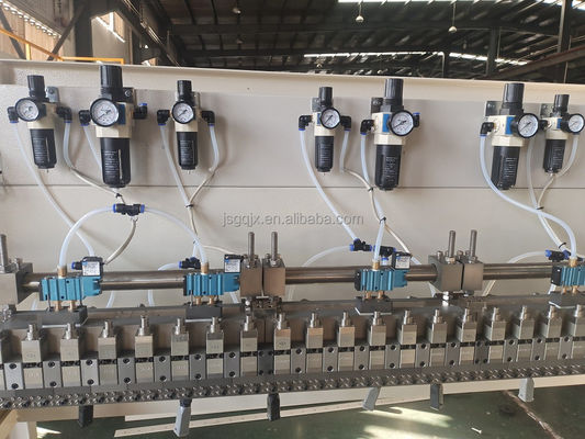 Máquina de laminado automático de tejidos de recubrimiento con adhesivo fundido en caliente y polvo de dispersión