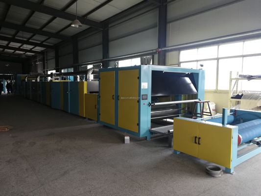Máquina de dispersión combinada de recubrimiento de puntos de polvo 1800 adecuada para la laminación de tejidos