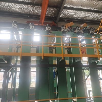 Máquina de laminado automático de espuma de esponja de fuego de 50 kW para alfombras de hasta 1800 m