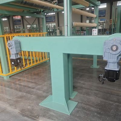 Máquina de laminado automático de espuma de esponja de fuego de 50 kW para alfombras de hasta 1800 m