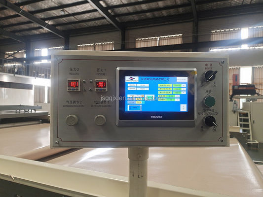 Máquina compuesta de paneles de honeycomb de aluminio con accionamiento eléctrico para planta de fabricación de tejidos