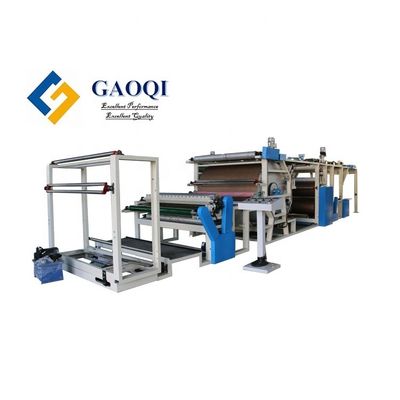 Equipo de fabricación de alfombras de revestimiento Máquina de laminación a base de aceite para la producción de alfombras de velocidad