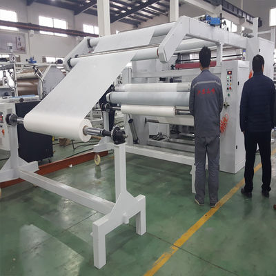 PTEE Reacción de curación por humedad PUR Máquina de laminación de fusión en caliente para 9900mm*3300mm*3200mm Tamaño