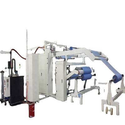Laminador de pegamento de TPU/PE/PTFE de fusión en caliente de 1600 mm para laminación sin disolventes sin disolventes