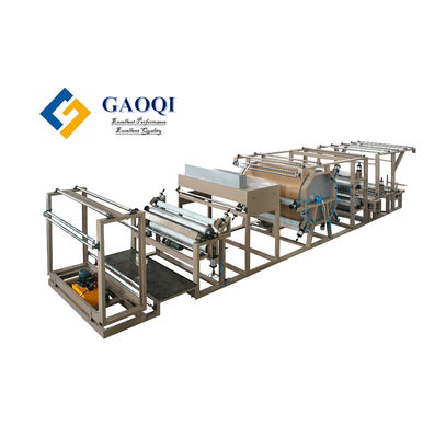 Máquina de laminación basada en pegamento de aceite de grado automático para laminación de tejidos de pared