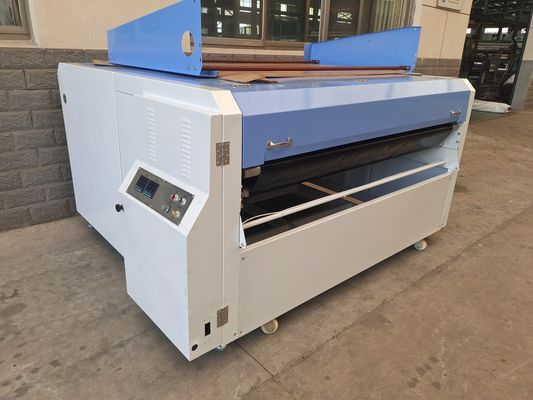 Presión en caliente de tejido de panal de miel no tejido máquina de laminación de tejido textil de curado inmediato