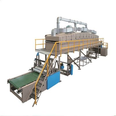 18500mm*3000mm*4550mm Máquina de laminado de películas BOPP PET para ropa con pegamento a base de agua