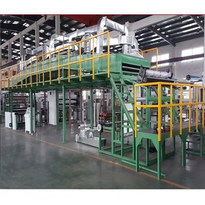 18500mm*3000mm*4550mm Máquina de laminado de películas BOPP PET para ropa con pegamento a base de agua