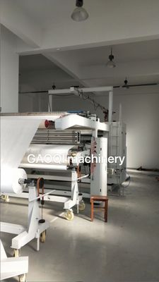 5-30 m/min Velocidad de película de tejido PUR Máquina de laminación de fusión en caliente para la producción a gran escala