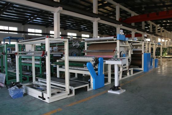 1200-2200mm ancho máximo de tejido a película de espuma máquina de laminación con material base de espuma