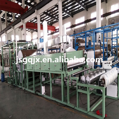 Papel de arena abrasivo para tela / Laminado de lana máquina de producción de línea