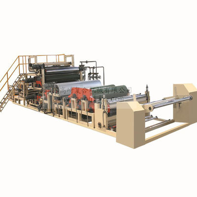 Máquina de fabricación de banderas flexibles de laminado de película de PVC potente con voltaje