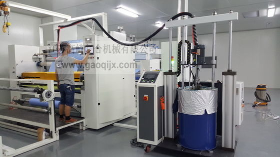 Máquina de laminación de tejido PUL para pañales de tela amigable con la piel